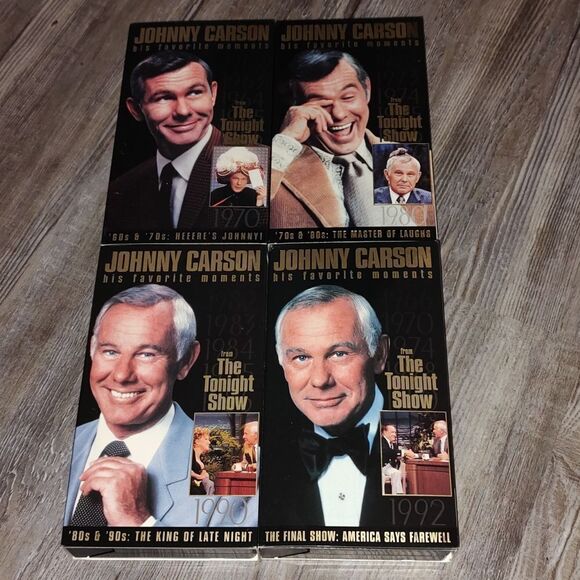 The Johnny Carson Collection his favorite moments from the Tonight Show Set of 4 - Picture 9 of 9